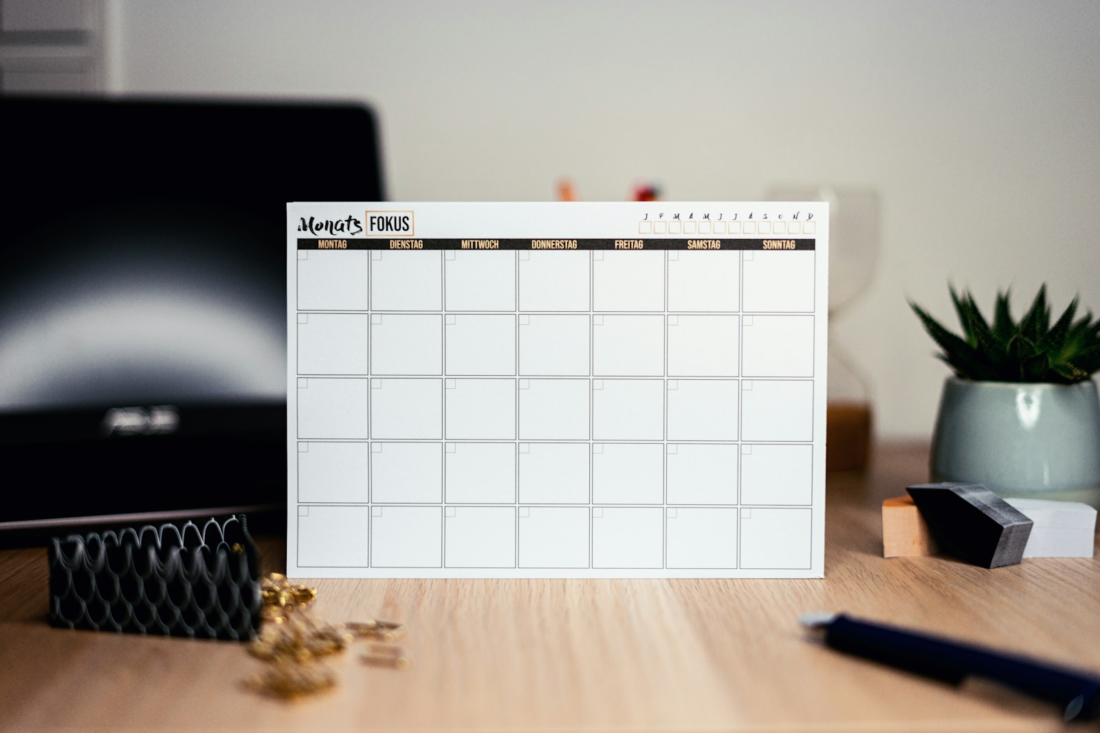 Calendário para acompanhar o ciclo