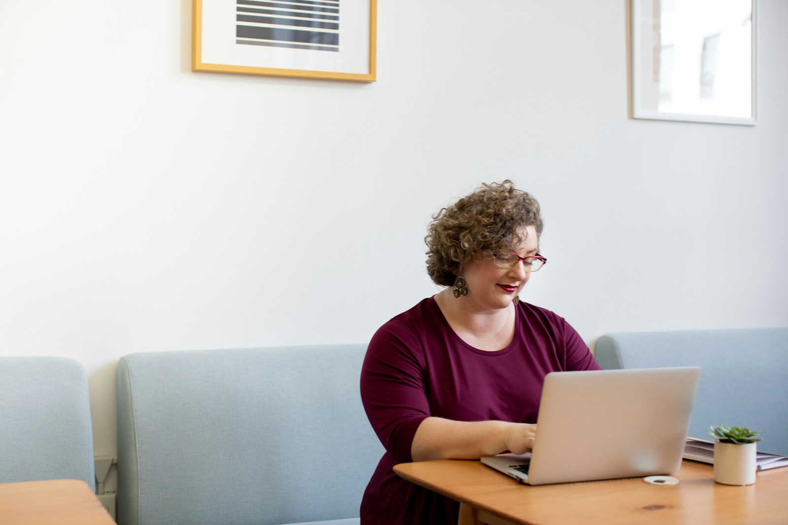 Computador preparado para uma conversa à distância